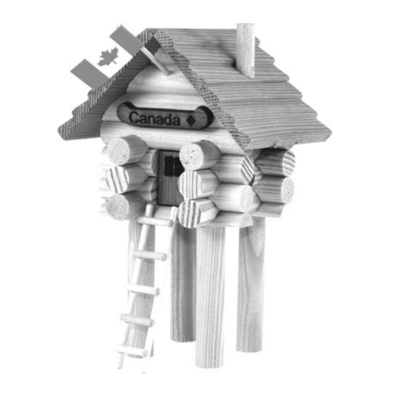LOG CABIN TOYS TREEHOUSE Instructions