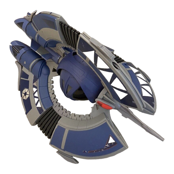 Hasbro Star Wars Revenge of the Sith Droid Tri-fighter Manual