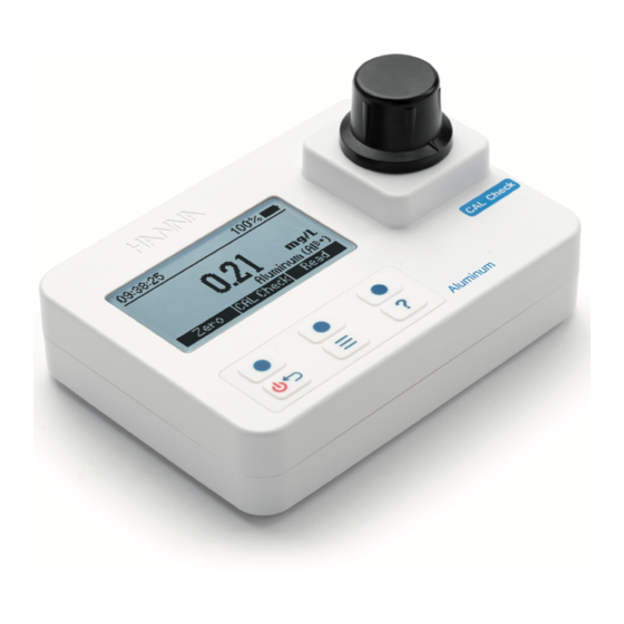 Hanna Instruments HI97712 Instruction Manual