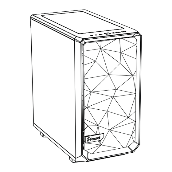 Fractal Meshify 2 Mini User Manual
