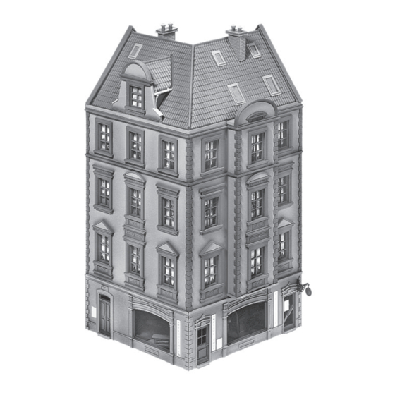 Faller TOWN CORNER HOUSE Manual