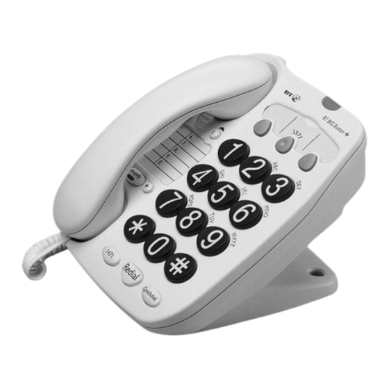 BT BIG BUTTON PLUS User Manual