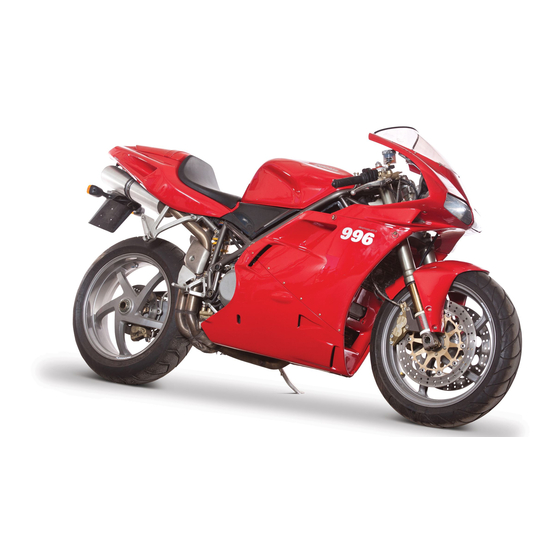Ducati 996SPS Owner's Manual