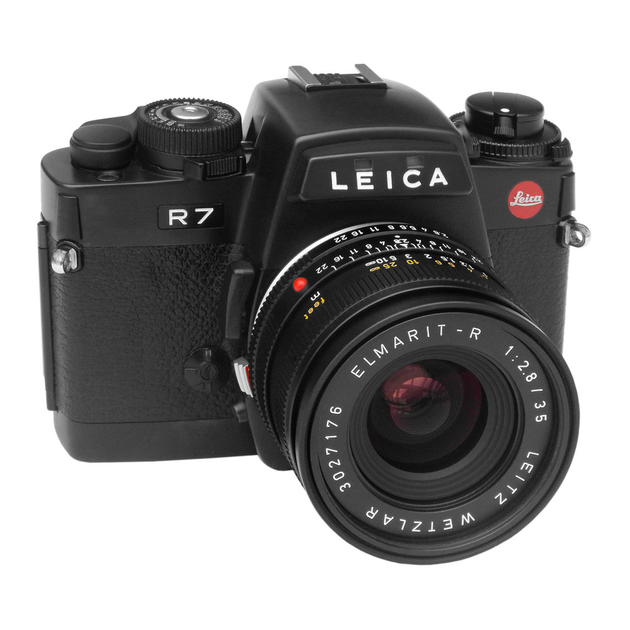 Leica R7 User Manual