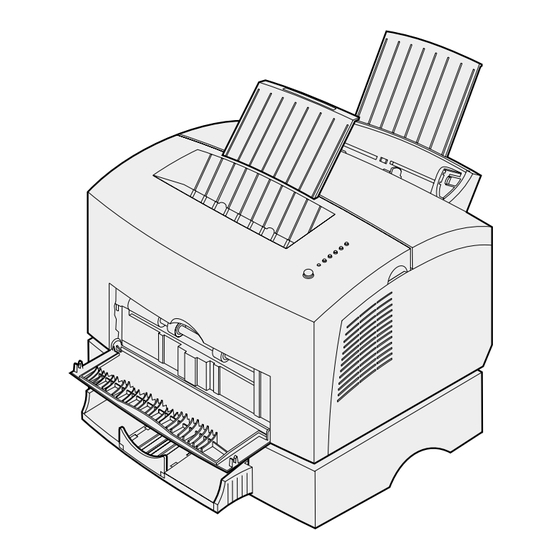 Lexmark E320/E322 User Reference Manual