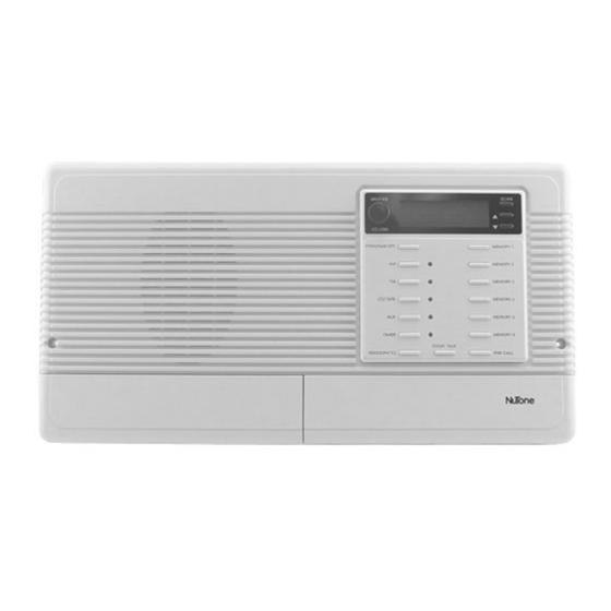 NuTone IM-3303 Series Homeowner's Operating Instructions