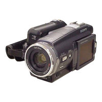 Sony Handycam DCR-HC1000E Service Manual