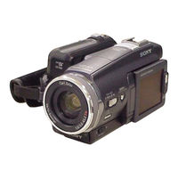 Sony DCR-HC1000 - Digital Handycam Camcorder Service Manual