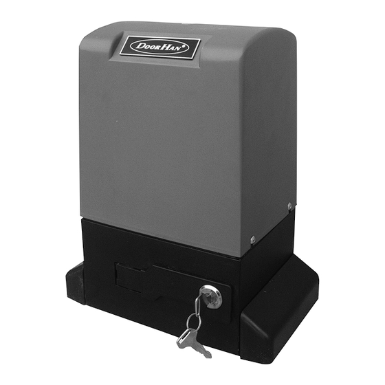 DoorHan SLIDING-1300 Installation And Operation Manual