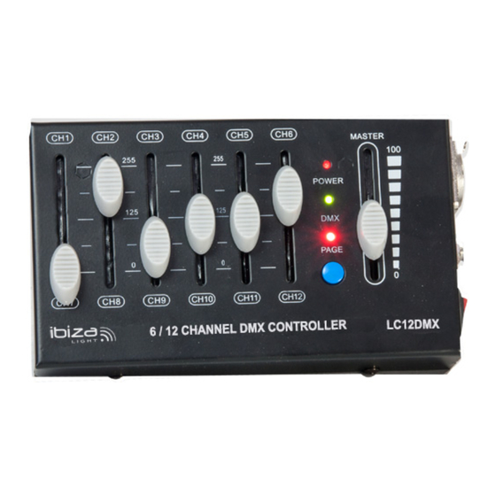 Ibiza LC12DMX User Manual