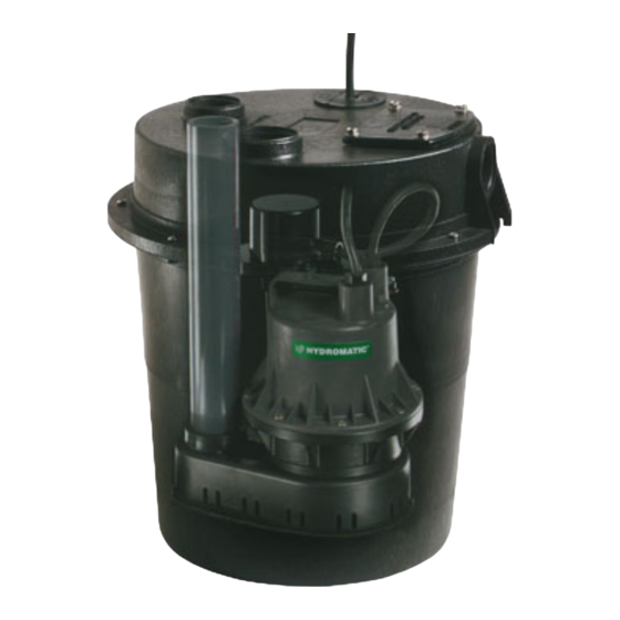Pentair Pool Products Hydromatic 118-5 Installation And Service Manual