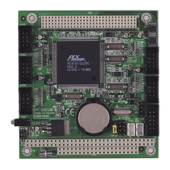 Advantech DVP-1020 Manual