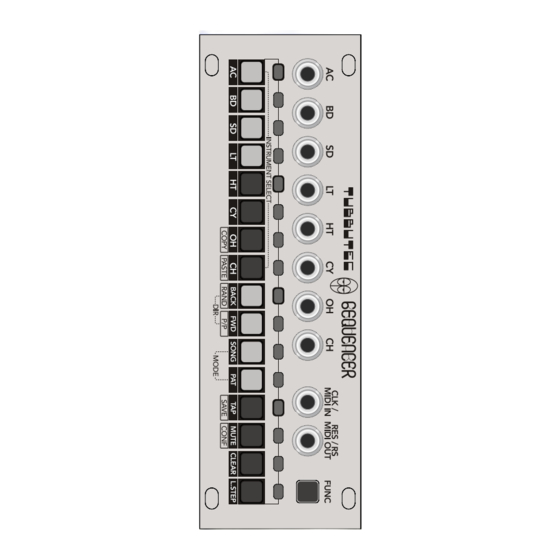 Tubbutec 6equencer User Manual
