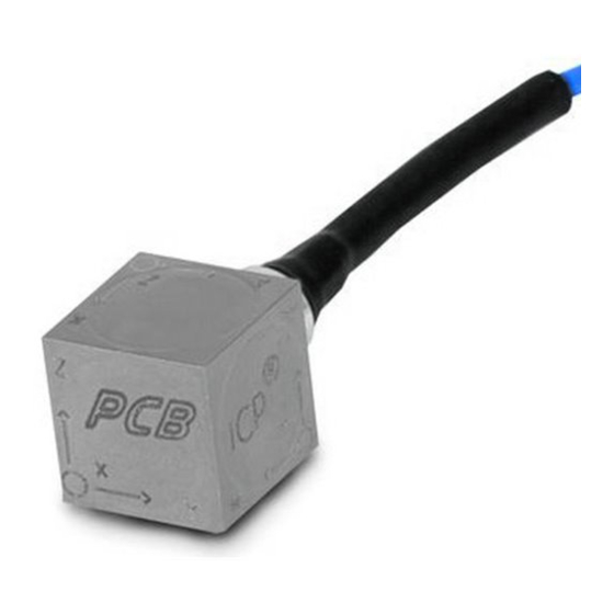 PCB Piezotronics 356B11/NC Installation And Operating Manual