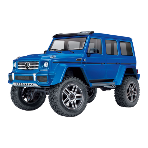 Traxxas TRX-4 Scale and Trail Crawler Mercedes-Benz G 500 4x42 Manuals