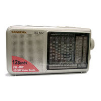Sangean SG-622 - MANUAL 2 User Manual