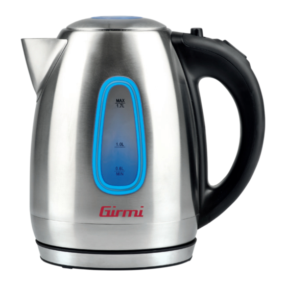 TREVIDEA Girmi BL30 User Manual