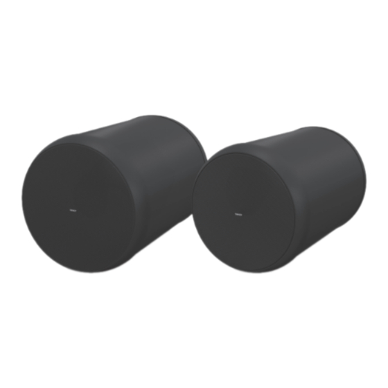 Tannoy OCV Series Quick Start Manual