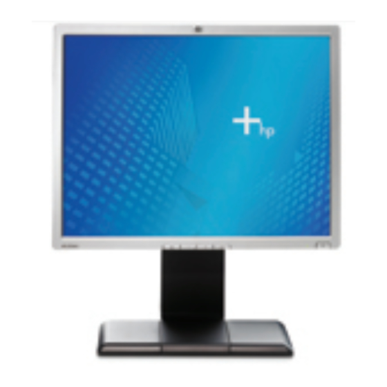 HP EF227A4 Series LCD Monitor Manuals