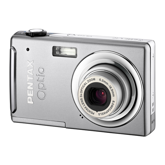 Pentax Optio V10 Operating Manual