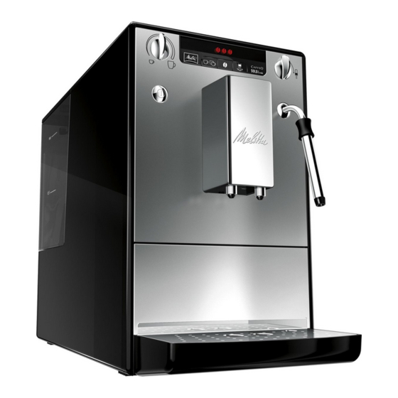 Melitta Solo & Milk Operating Instructions Manual