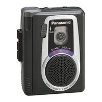 Panasonic RQ-L30 Operating Instructions