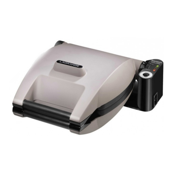 Lagrange Premium Gaufres 019 Manual