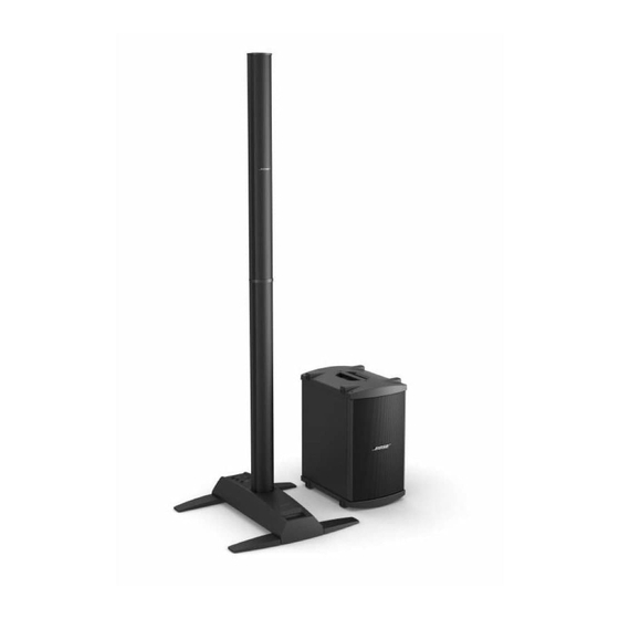 Bose L1 I Troubleshooting