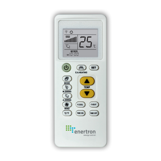 arbo enertron RC20E Manual