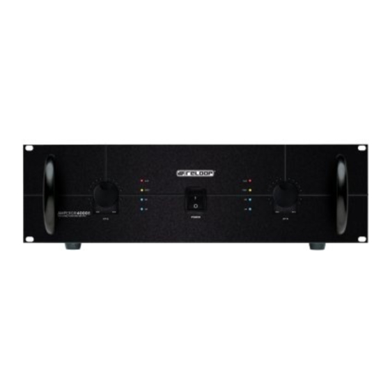 Reloop AMPEROR-4000 Operation Manual