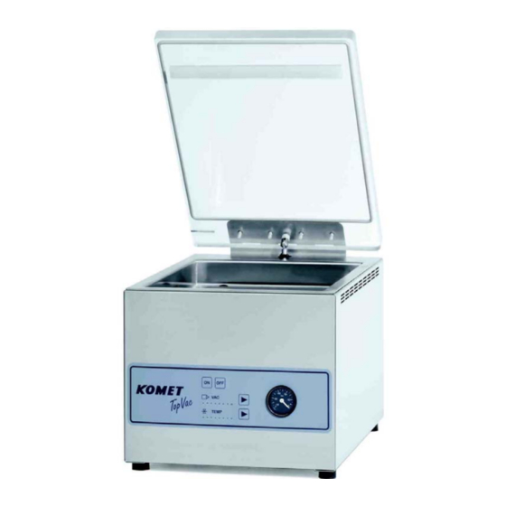 Komet TopVac Vacuum Sealer Manuals