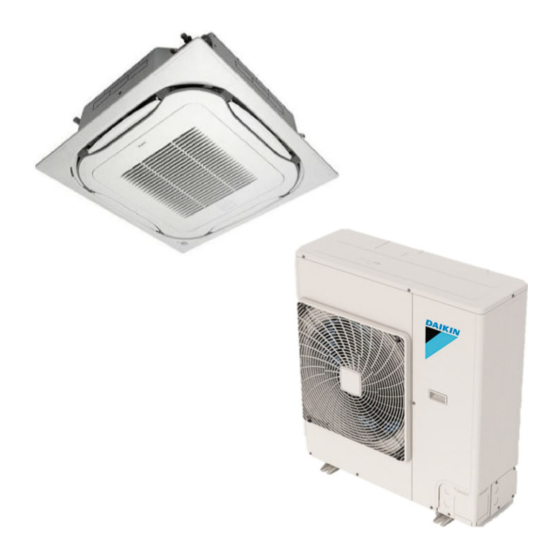 Daikin FCQ18AAVJU Installation Manual