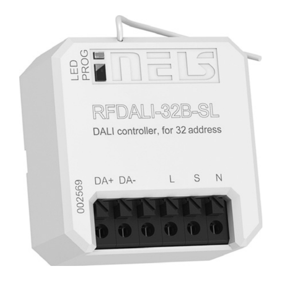 iNels RFDALI-04B-SL Manual
