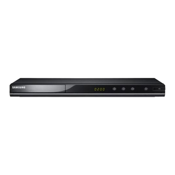 Samsung DVD-C450 User Manual