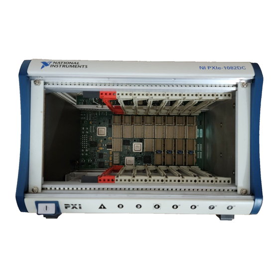 National Instruments PXIe-1082DC Installation Manual