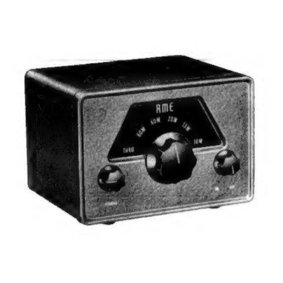 Electro-Voice DB23 Specifications And Instructions
