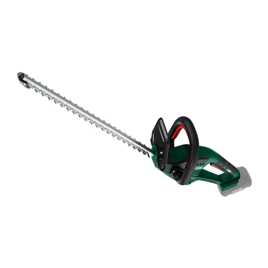Parkside PHSA 20-LI B2 - Trimmer Manual