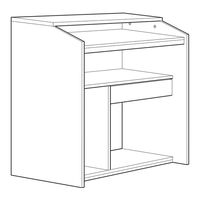 IKEA GOLIAT COMPUTER DESK 31X20