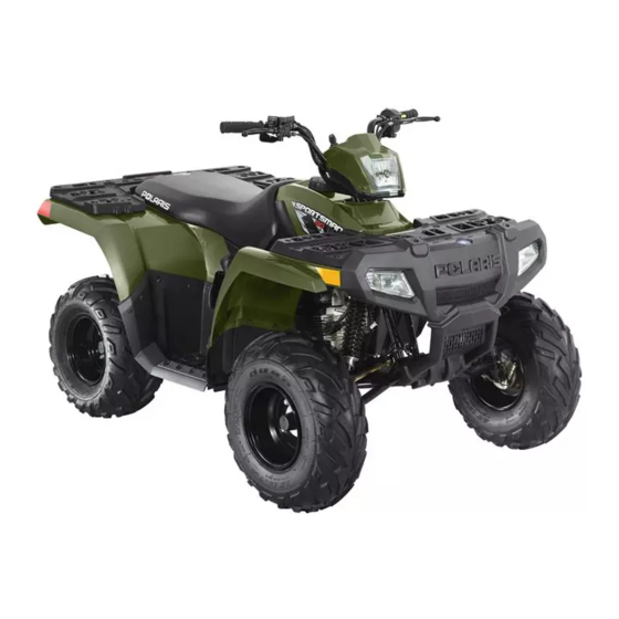 Polaris Sportsman 9921483 Owner's Manual