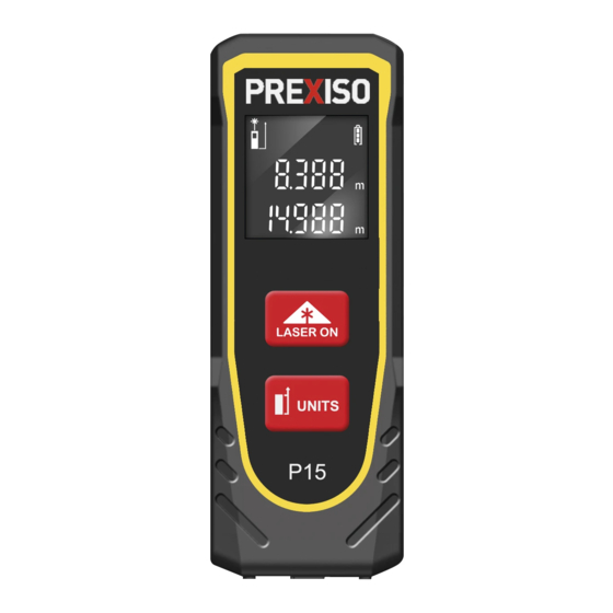 Prexiso P15 Manual