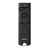 Sony RMT-P1BT Help Manual