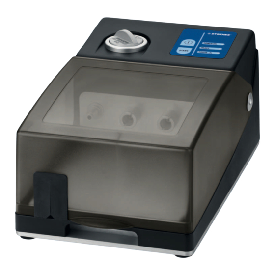 Synthes Maintenance Unit Instructions For Use Manual