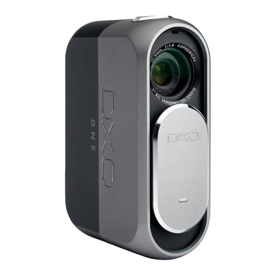 DxO ONE Warranty And Legal Information