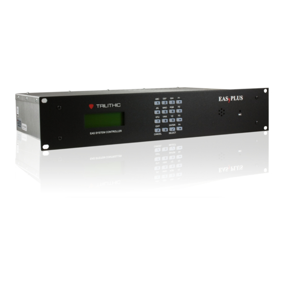Trilithic EASyPLUS Operation Manual