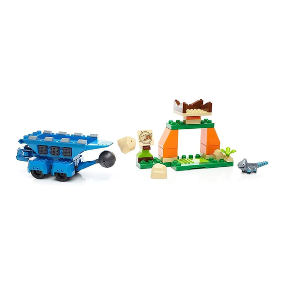 Mega Construx DreamWorks DINOTRUX TON-TON Manual
