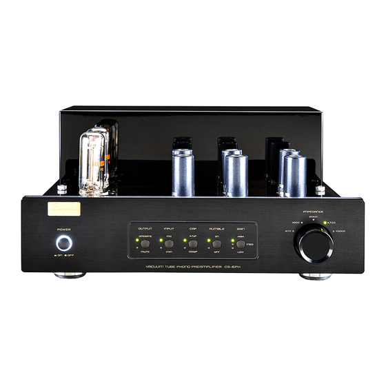 Cayin CS-6 PH User Manual