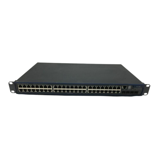 H3C S3100-52P Operation Manual