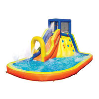 Banzai 2-IN-1 SLIDE & BOUNCE COMBO PARK Assembly Instructions Manual