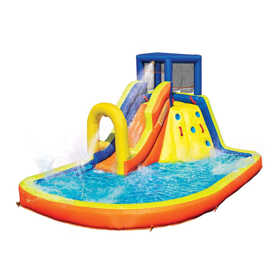 Banzai 2-IN-1 SLIDE & BOUNCE COMBO PARK Assembly Instructions Manual