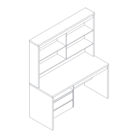 JWA MATTHEW DESK 69929 Assembly Instruction Manual